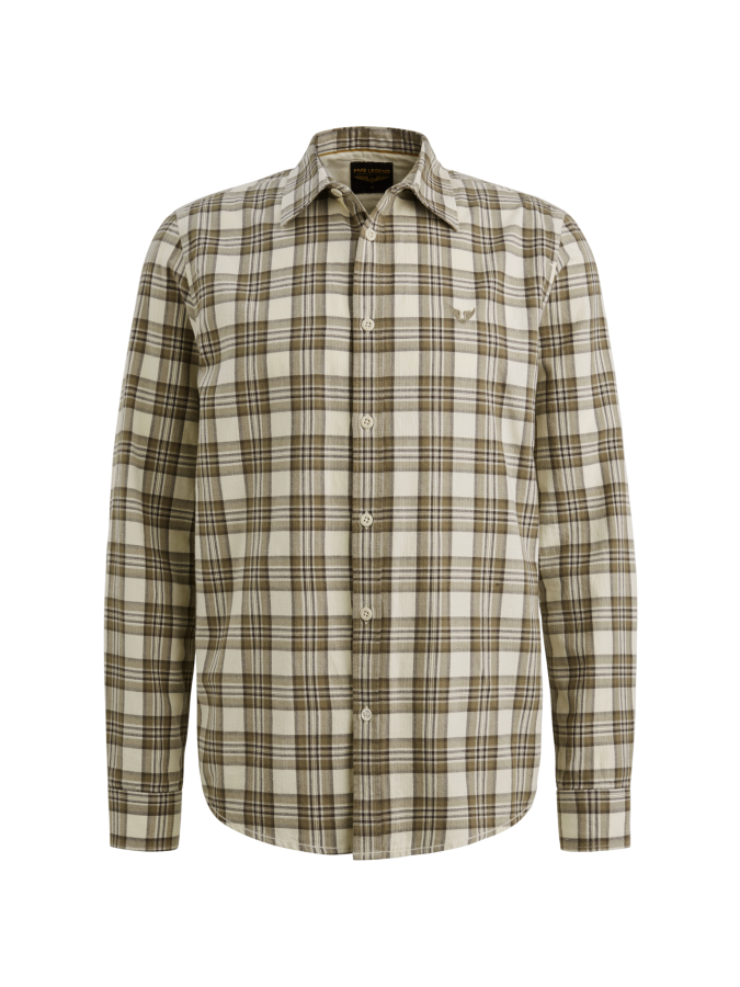 Afbeelding van PSI2510201 7013 Heren Overhemd - Herringbone  Yarn - PME LEGEND